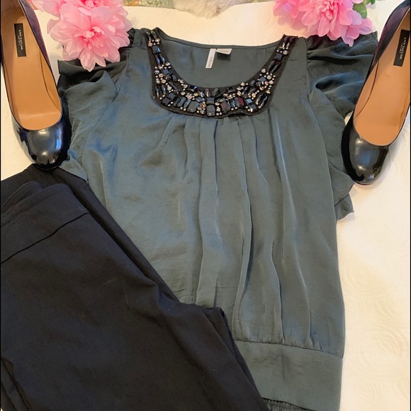 Lily Lou Embellished Top - Picture 1 of 6